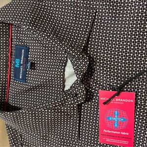 Michael Brandon Button Up Shirt XL